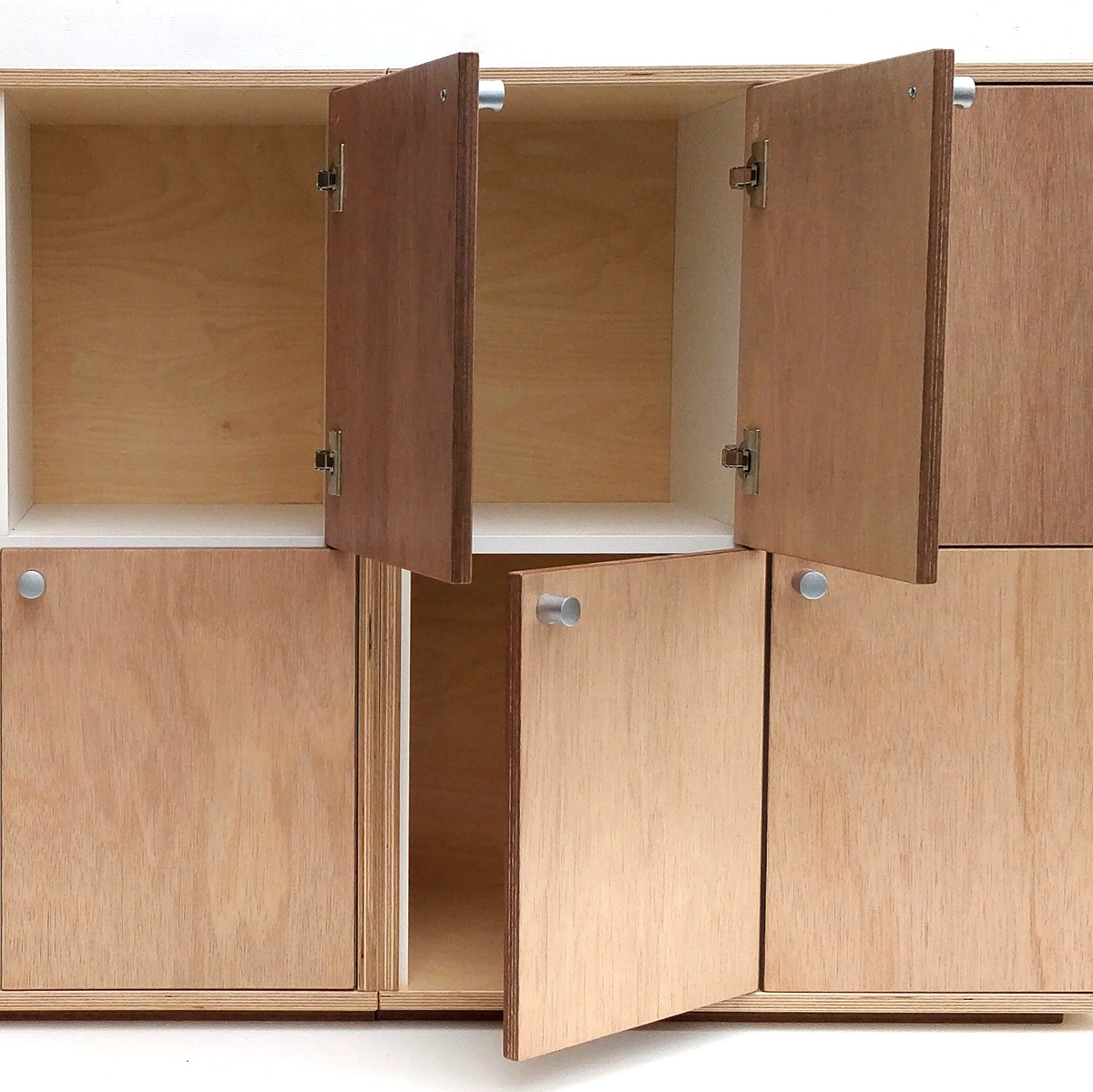 Deluxe Bag Storage Cubbies Hebe Natural Childrens Furniture NZ 