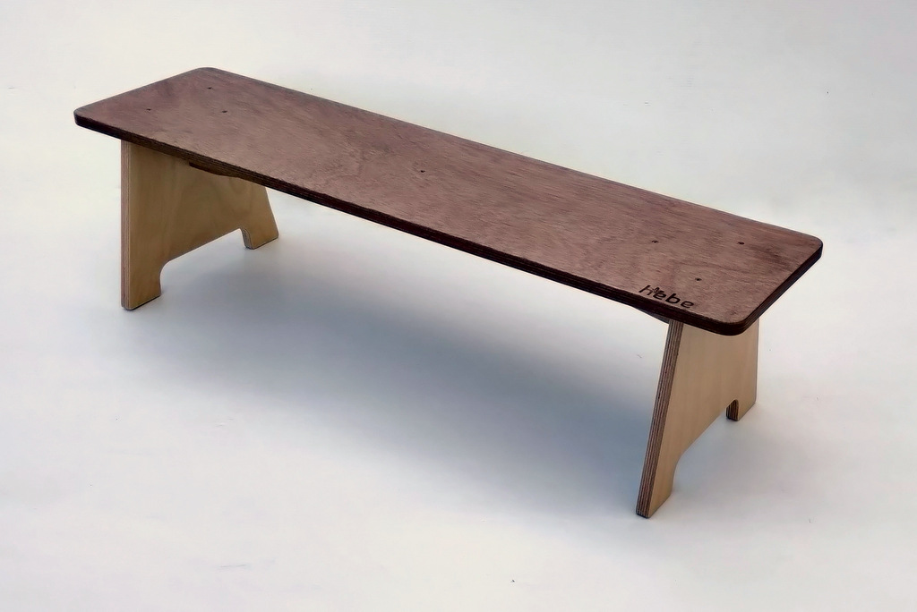 Hebe Squared Childrens Wooden Bench Seat Education NZ