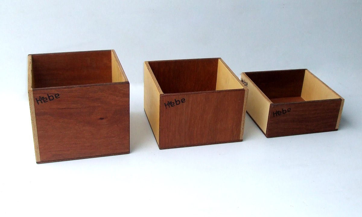 Wooden Storage Boxes ECE Resources Early Childhood Education Kindergarten Hebe Natural Childrens Furniture NZ